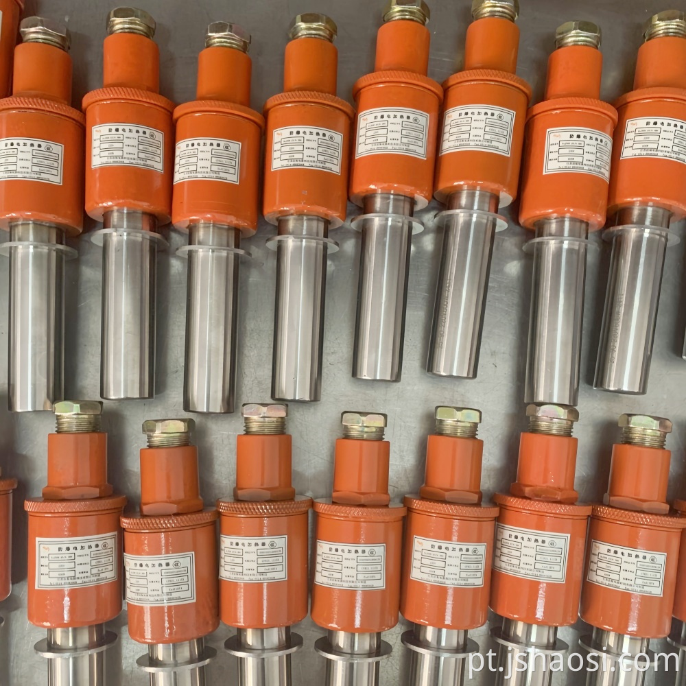 Aquecedor elétrico à prova de explosão (tubo) Explosion-proof electric heater(tube)